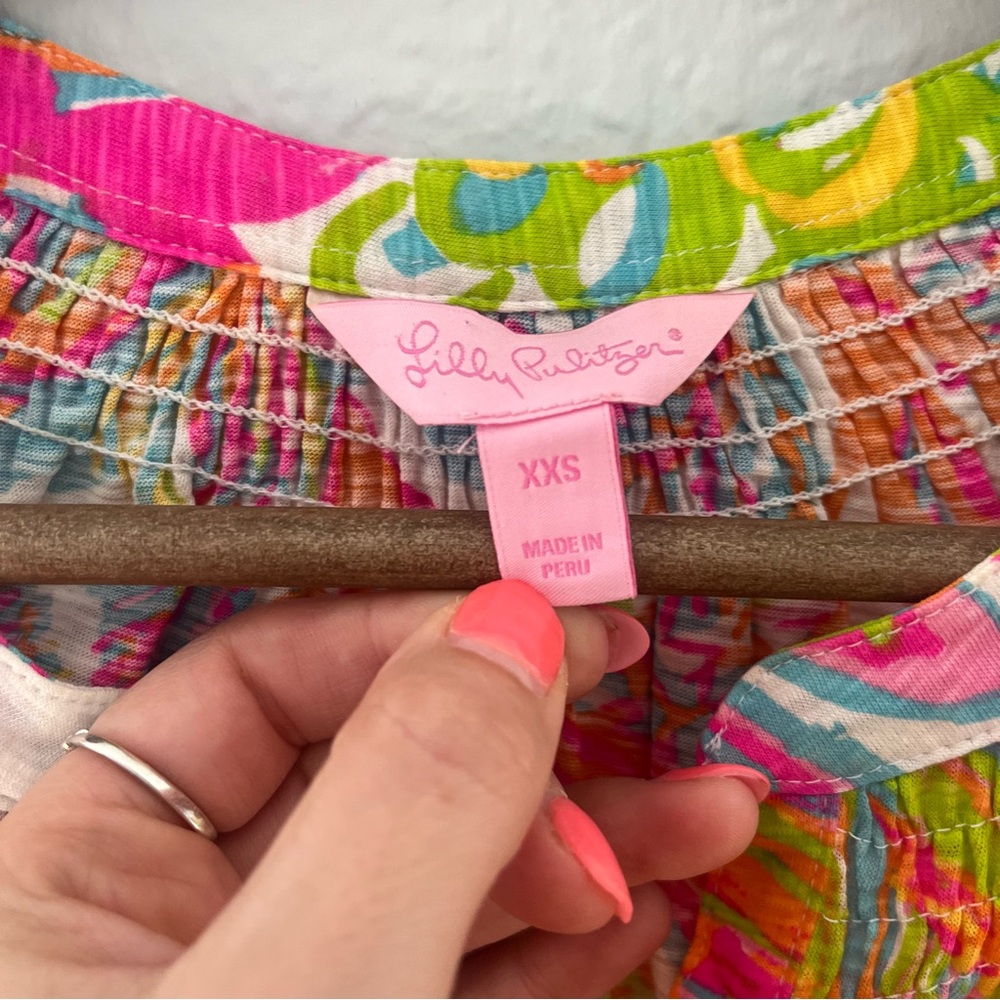 LILLY PULITZER Essie Top Size XXS - Picture 5 of 11